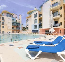 2 Bedroom Apartment with Shared Pool, Balcony and Marina Views in Albufeira, Sleeps 4-6